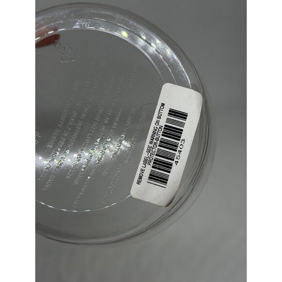 Longaberger Clear Plastic Basket Protector-Button Liner 6"x2.5"- 45403 Durable - Picture 4 of 6